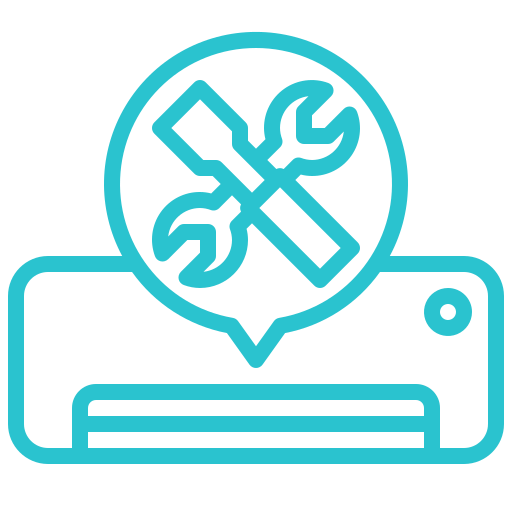 ac repair blue icon